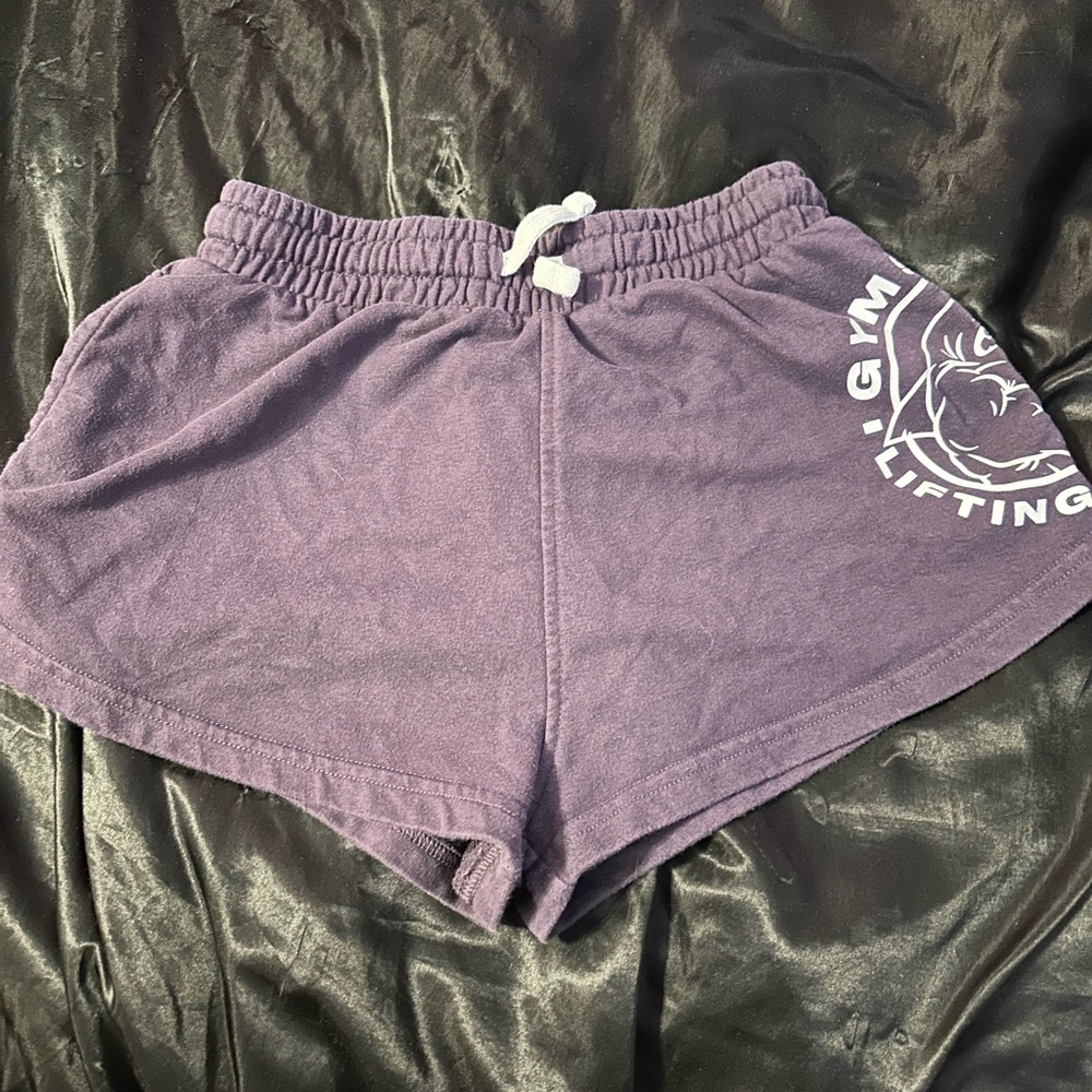 Purple Gymshark Lifting Women's Shorts